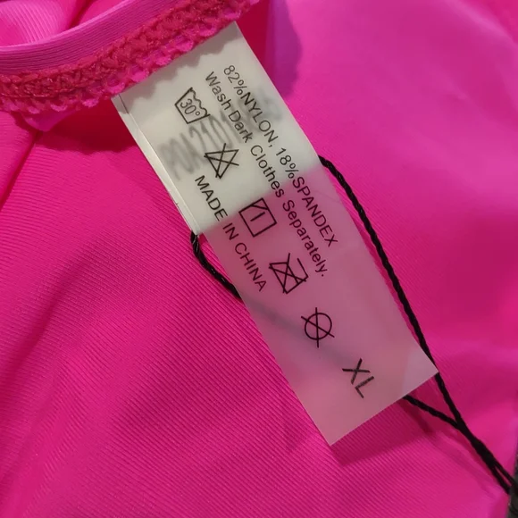 NWT Daci Women Plus Size Bikini High Waisted Two Piece Swimsuits Halter XL - Picture 7 of 8